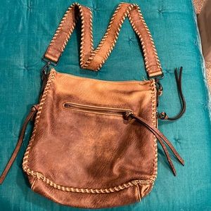 Antik Kraft Leather Purse, Conceal Carry Compartment